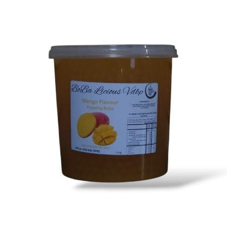 Boba Licious Vdbp Mango popping boba 3.4kg